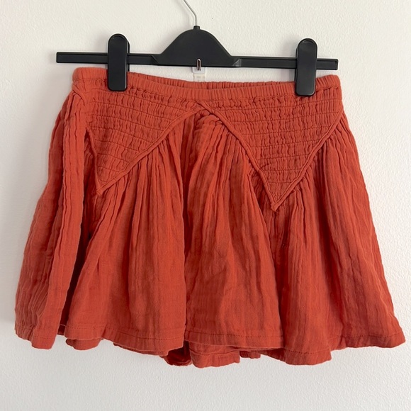 Free People A Sight To See Set Crop Top Shorts Skirt Set NWT - Picture 6 of 17